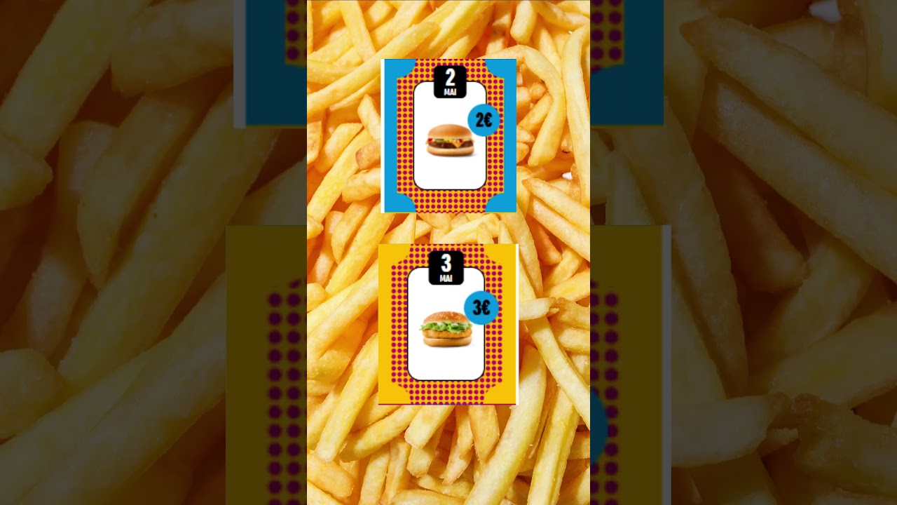 1 Jour 1 Bon Plan fait son grand retour chez McDonald’s !