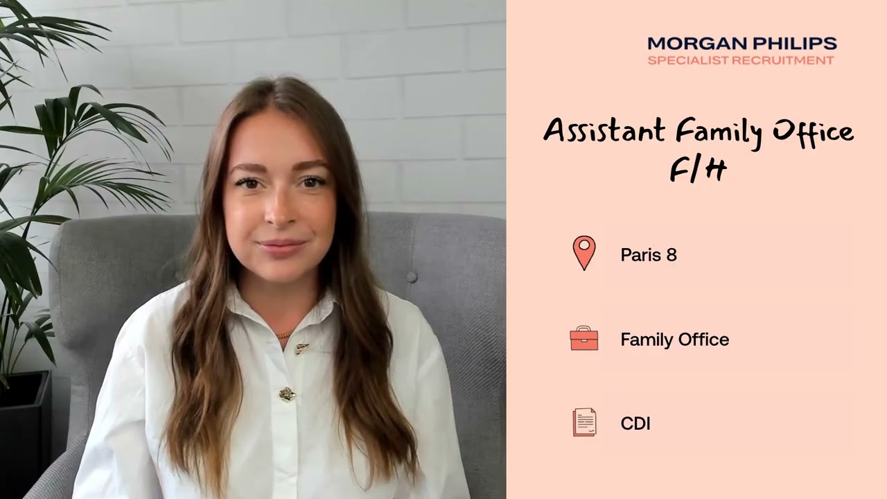 Offre d'emploi - Assistant Family Office F/H