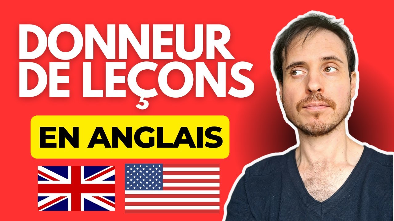 Donneur De Leçons En Anglais (Traduction)
