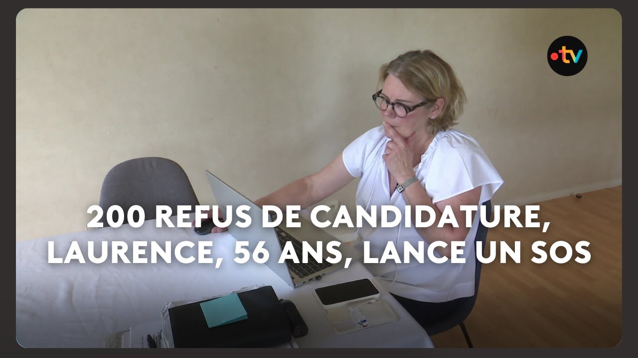 Emploi :  après plus de 200 refus de candidature, Laurence, 56 ans, lance un SOS