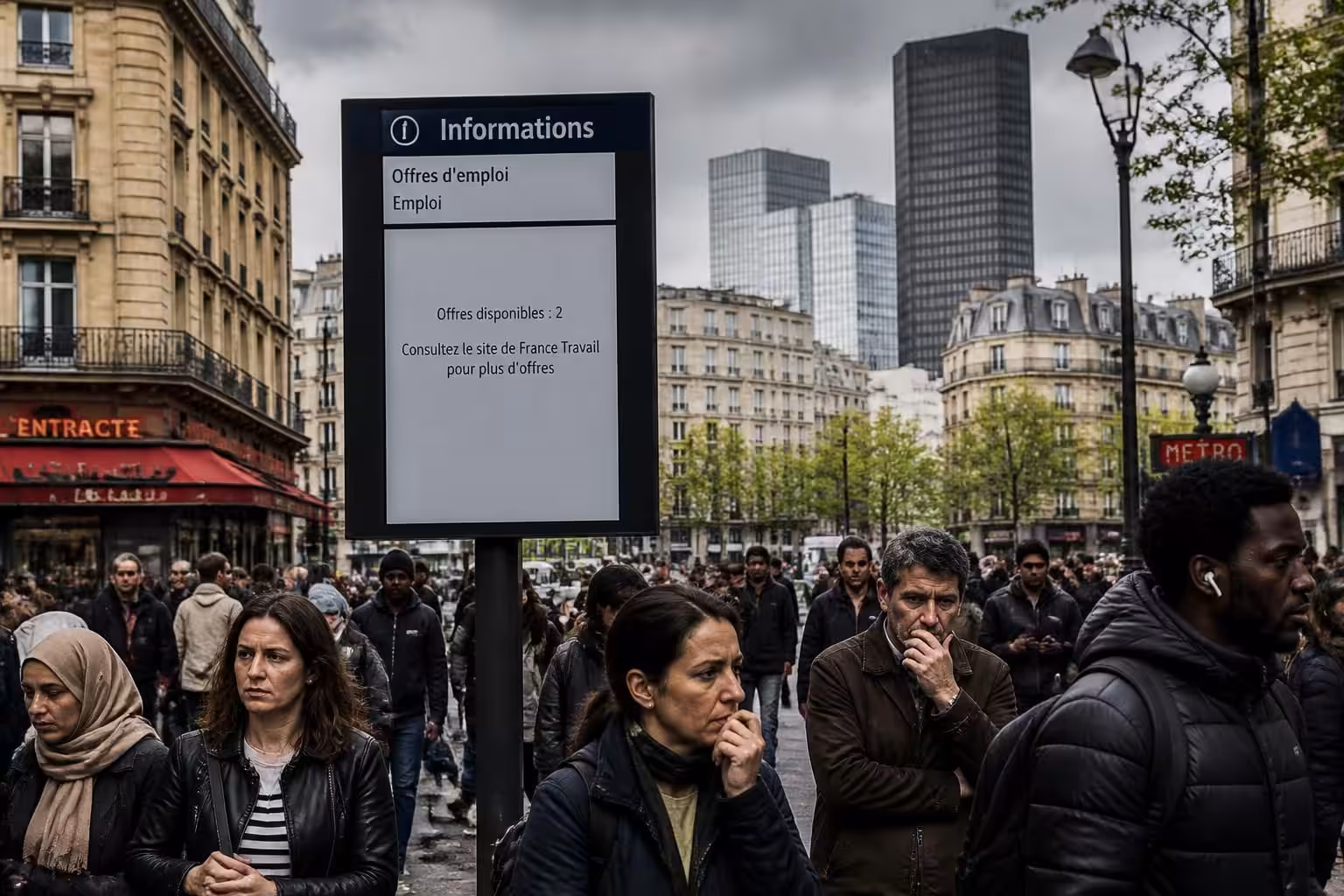 en france, le taux de chômage atteint 8,3 % au deuxième trimestre, marquant un niveau inédit depuis l'automne 2020, reflétant une évolution significative sur le marché du travail.